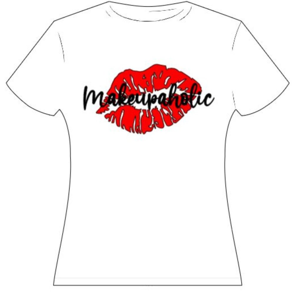 Makeupaholic Custom T-shirt